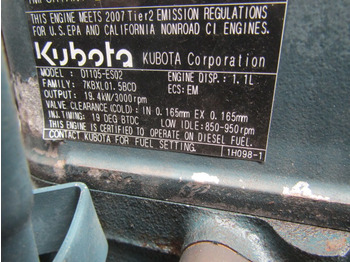 Κινητήρας για Φορτηγό KUBOTA D1105 (THERMOKING ENGINE) TYPE ESO2-19.4 KW: φωτογραφία 3
