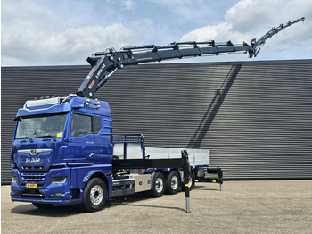 Φορτηγό με ανοιχτή καρότσα MAN TGX 35.580