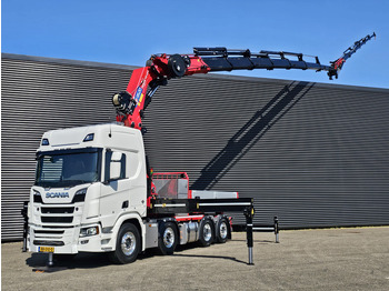 Φορτηγό με γερανό SCANIA R