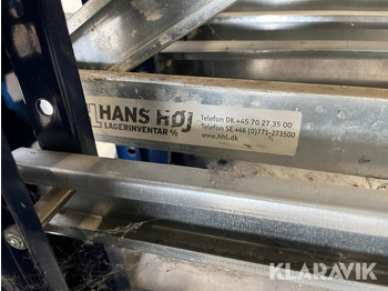 Εργαλείο/ Εξοπλισμός Pallereoler Hans Høj med udtrækshylder: φωτογραφία 5
