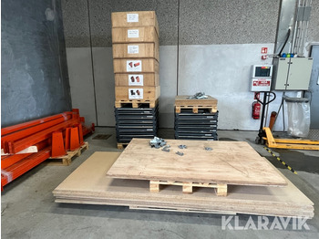 Εργαλείο/ Εξοπλισμός Pallereoler Hans Høj med udtrækshylder: φωτογραφία 3