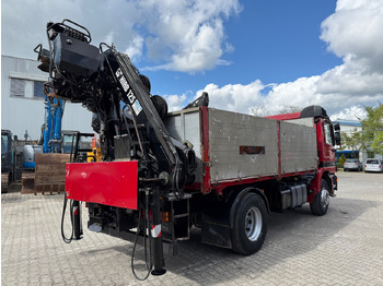 Φορτηγό με ανοιχτή καρότσα, Φορτηγό με γερανό Mercedes-Benz 1840 Actros 2-Seiten-Kipper mit Kran Hiab 125-3 mit Funk: φωτογραφία 4