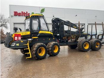 Λαστιχοφόρα προωθητικo - forwarder PONSSE