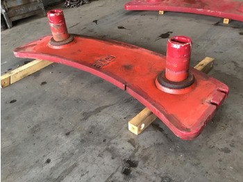 Αντίβαρο για Τηλεσκοπικός γερανός Grove GMK 3055 counterweight 1 ton: φωτογραφία 2