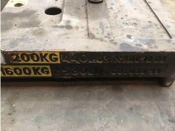 Αντίβαρο για Κατασκευή μηχανήματα Terex PPM 400 ATT counterweight 200 kg: φωτογραφία 5