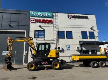 Τροχοφόρος εκσκαφέας YANMAR