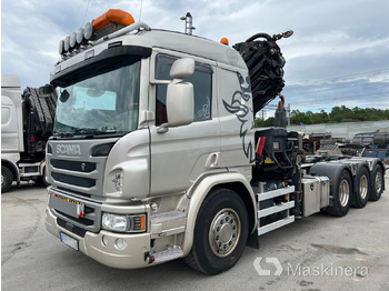 Φορτηγό φόρτωσης γάντζου SCANIA P 410