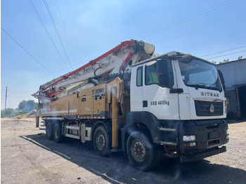 Αντλία σκυροδέματος XCMG Official Concrete Machinery Second Hand HB62V 62m Used Mobile Concrete Pump for Sale: φωτογραφία 2