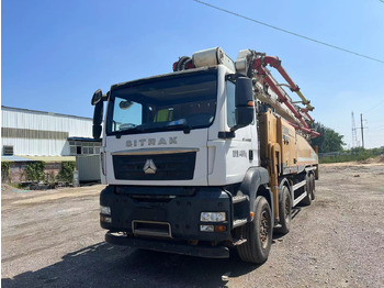 Αντλία σκυροδέματος XCMG Official Concrete Machinery Second Hand HB62V 62m Used Mobile Concrete Pump for Sale: φωτογραφία 3