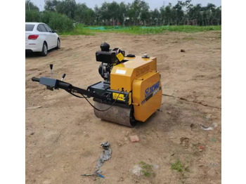 Μικρος ασφαλτικός οδοστρωτήρας XCMG XMR050 small double mini vibration drum vibratory road roller price: φωτογραφία 2