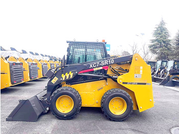 Φορτωτής πλάγιας ολίσθησης XCMG diesel skid steer wheel loader XC7-SR10 1ton machine price: φωτογραφία 3 Φορτωτής πλάγιας ολίσθησης XCMG diesel skid steer wheel loader XC7-SR10 1ton machine price: φωτογραφία 3