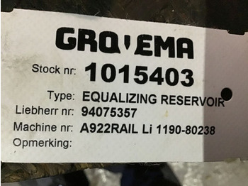 Δοχείο διαστολής Liebherr Equalizing Reservoir: φωτογραφία 3