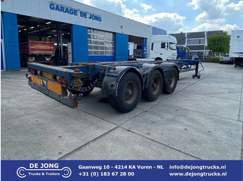 Επικαθήμενο μεταφοράς εμπορευματοκιβωτίων/ Κινητό αμάξωμα KROMHOUT