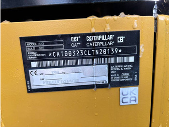 Εκσκαφέας Cat 323 SLR: φωτογραφία 5