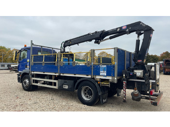 Φορτηγό με ανοιχτή καρότσα, Φορτηγό με γερανό Man TGM 18.250: φωτογραφία 3 Φορτηγό με ανοιχτή καρότσα, Φορτηγό με γερανό Man TGM 18.250: φωτογραφία 3