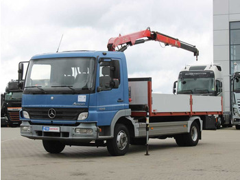 Φορτηγό με γερανό MERCEDES-BENZ Atego 1018