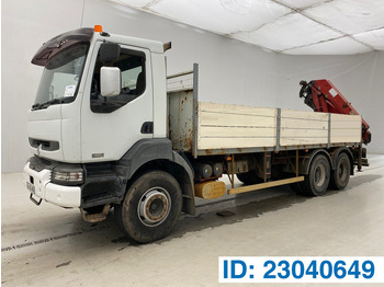 Φορτηγό με ανοιχτή καρότσα RENAULT Kerax 420