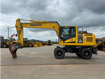 Τροχοφόρος εκσκαφέας KOMATSU PW180