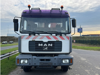 Φορτηγό ανατρεπόμενο, Φορτηγό με γερανό MAN 19.310 4x2 Kipper with HMF 1463K2 Crane: φωτογραφία 4