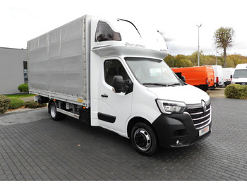 Επαγγελματικό αυτοκίνητο με μουσαμά RENAULT MASTER TARPAULIN 10 PALLETS WEBASTO CRUISE CONTROL NAVIGATION LED LIGHTS TWIN WHEELS AIR CONDITIONING  165HP: φωτογραφία 4
