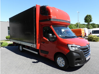 Επαγγελματικό αυτοκίνητο με μουσαμά RENAULT MASTER  TARPAULIN WEBASTO CRUISE CONTROL LED LIGHTS PNEUMATICS AIR CONDITIONING  165HP: φωτογραφία 4