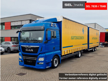 Φορτηγό μουσαμάς MAN TGX 18.500