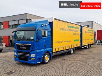 Φορτηγό μουσαμάς MAN TGX 18.500