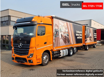 Φορτηγό μουσαμάς MERCEDES-BENZ Actros 2548