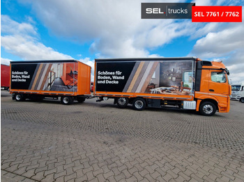 Φορτηγό μουσαμάς Mercedes-Benz Actros 2548 / Retarder / Euro 6E / Aluklappen: φωτογραφία 4