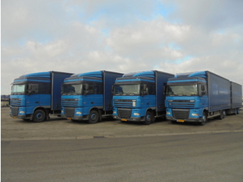 Φορτηγό μουσαμάς DAF FAR 105.410 6X2 COMBI: φωτογραφία 1