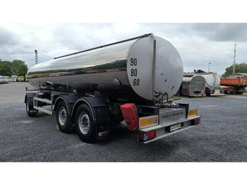 Ρυμούλκα βυτίο για τη μεταφορά γάλακτος ETA 17500 L INSULATED INOX TANK - 1 COMP: φωτογραφία 3
