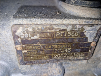 Μετάδοσης κίνησης για Αρθρωτό φορτηγό VOLVO PT1560 (VOLVO A25D): φωτογραφία 3