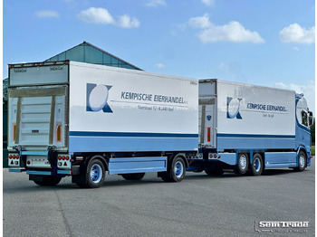 Φορτηγό ψυγείο Scania S650 V8 NGS Only 193.000 KM Full Options FullY Isolated Body Special Show Truck / Combi NEW Condition: φωτογραφία 5