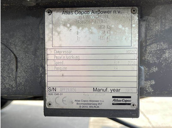 Αεροσυμπιεστής Atlas-Copco XAS 97 DD - N: φωτογραφία 5