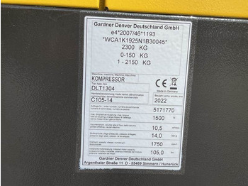 Αεροσυμπιεστής Compair C 105 - 14 - N: φωτογραφία 5