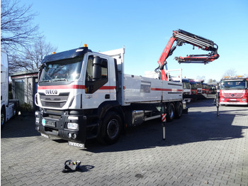 Φορτηγό με ανοιχτή καρότσα IVECO Stralis 420