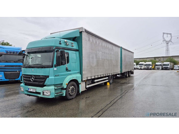 Φορτηγό μουσαμάς MERCEDES-BENZ AXOR 1829 L EURO 5 velkoobjemová souprava - prodejné jen s přívěsem RUFA ZTC 13-21 P0470Z - cena je za celou soupravu: φωτογραφία 2