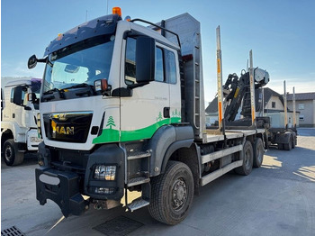 Φορτηγό ξυλείας MAN TGA 33.480