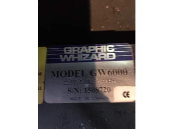 Εκτυπωτική μηχανή Graphic Whizard 6000 number/perf/score/slit machine: φωτογραφία 5