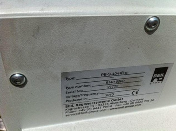 Εκτυπωτική μηχανή Hatchet PB S 40 pressure plate bending: φωτογραφία 2