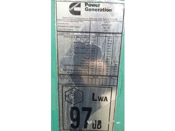 Βιομηχανική γεννήτρια Cummins 220 kVa 6CTA: φωτογραφία 3