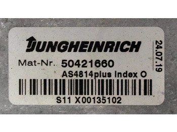 Ηλεκτρονική μονάδα ελέγχου για Ανυψωτικό μηχάνημα Jungheinrich 50421660 | rij regeling drive controller AS4814 Plus Index 0 504321: φωτογραφία 2 Ηλεκτρονική μονάδα ελέγχου για Ανυψωτικό μηχάνημα Jungheinrich 50421660 | rij regeling drive controller AS4814 Plus Index 0 504321: φωτογραφία 2