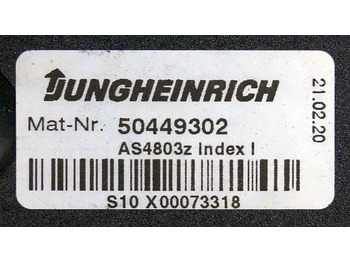 Ηλεκτρονική μονάδα ελέγχου για Ανυψωτικό μηχάνημα Jungheinrich 50449302 | Stuur regeling Controller AS4803 Z Index I 51004746 sw.: φωτογραφία 3