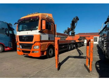 Φορτηγό με ανοιχτή καρότσα MAN TGX 26.480