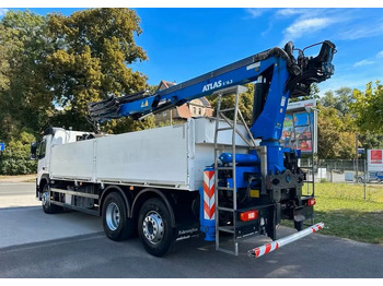 Φορτηγό με ανοιχτή καρότσα, Φορτηγό με γερανό Volvo FM420 6x2  | HDS Atlas AK 186-3 z przestrzenią ładunkową | Euro6 |238 000 km: φωτογραφία 2