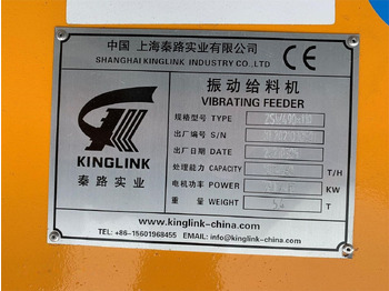 Νέα Μηχάνημα ορυχείων Kinglink ZSW490x110 VGF Feeder | 46'' X 16': φωτογραφία 3 Νέα Μηχάνημα ορυχείων Kinglink ZSW490x110 VGF Feeder | 46'' X 16': φωτογραφία 3