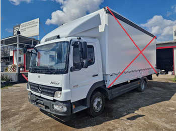 Φορτηγό μουσαμάς MERCEDES-BENZ Atego 816