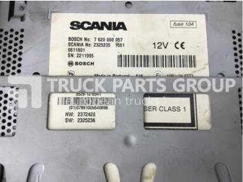Σύστημα πλοήγησης για Φορτηγό Scania navi system T, P, G, R, L series euro5 2619691, 2580327, 2114788, 394005, 2667197, 2544887, 2428263, 2667200, 2667196, 2538534, 2544886, 2428262, 2341219, 2544889, 2544885, 1873102, 1867901, 23: φωτογραφία 2