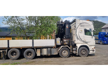 Φορτηγό με ανοιχτή καρότσα SCANIA R 560