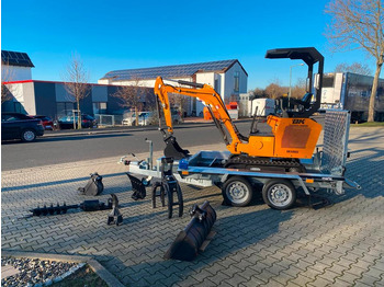 Μίνι εκσκαφέας, Τρέιλερ Minibagger BK1500JS + Anhänger *INKL.19% MWST*BERGER KRAUS*KUBOTA*JOYSTICK*ZUBEHÖRPAKET*SOFORT!*: φωτογραφία 4